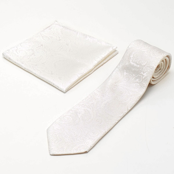 フォーマルタイ】アクアスキュータム｜ジャカードストライプ 同柄