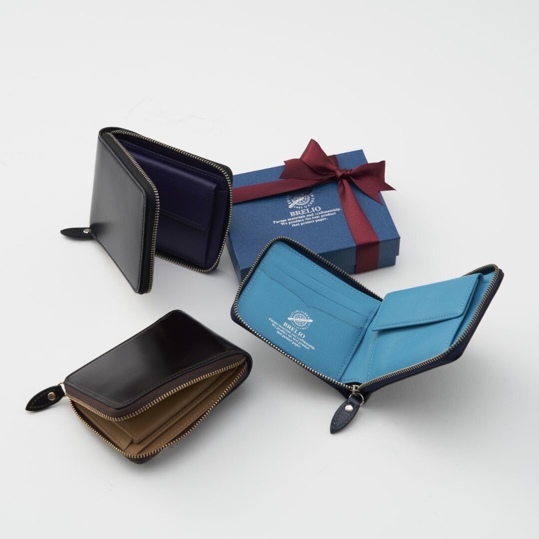 財布】ブレイリオアトランティックレーベル｜ラウンドジップ財布