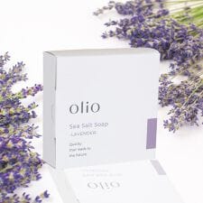 オリオ(ｏｌｉｏ)のSea Salt Soap -LAVENDER-（塩石けん ラベンダー）