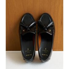 【24.5~26.0cm】HARUTA キルトタッセルローファー