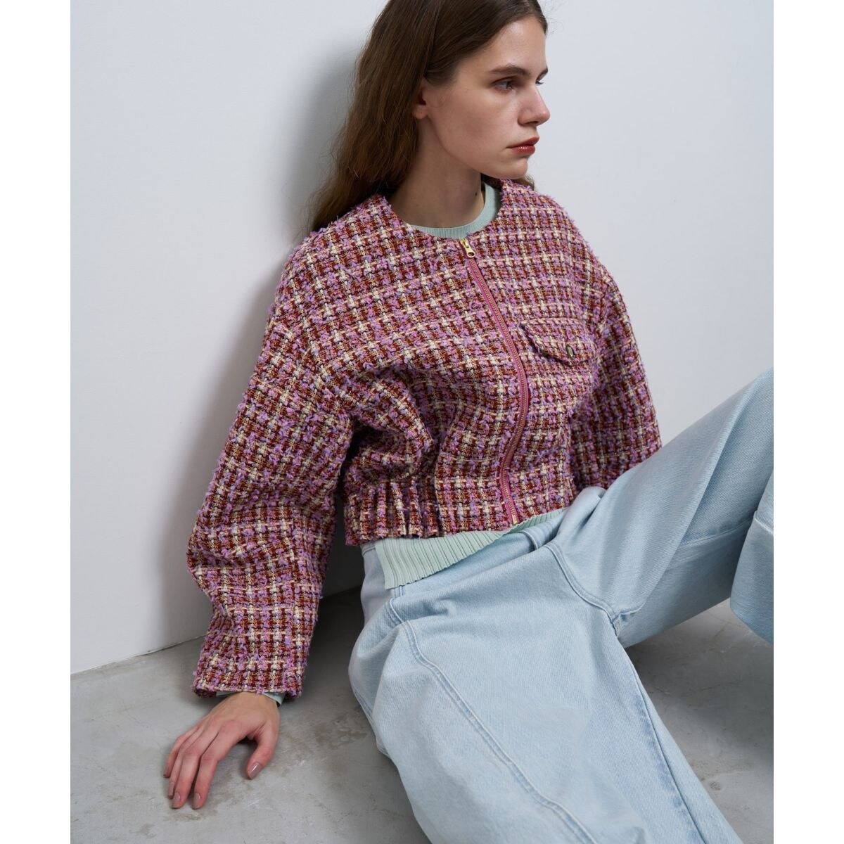 [�}���C]�c�C�[�h�m�[�J���[�u���]���W���P�b�g/�����o�� �I�� �u���[�iLANVIN en Bleu�j �s���N