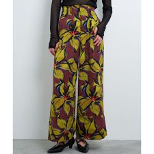 【手洗い可能】Blue Amberプリントパンツ