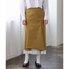 プリーツヘム2wayスカート