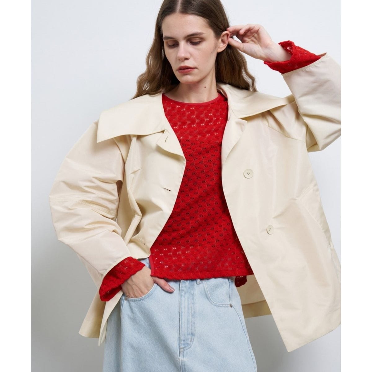 最終値下げ　ランバン Lanvin 2017AW ダッフルコート　ルカ ランバン オン ブルー(LANVIN en Bleu) レディース アウター