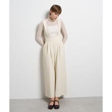 ダブルクロスサスペンダーワイドパンツ