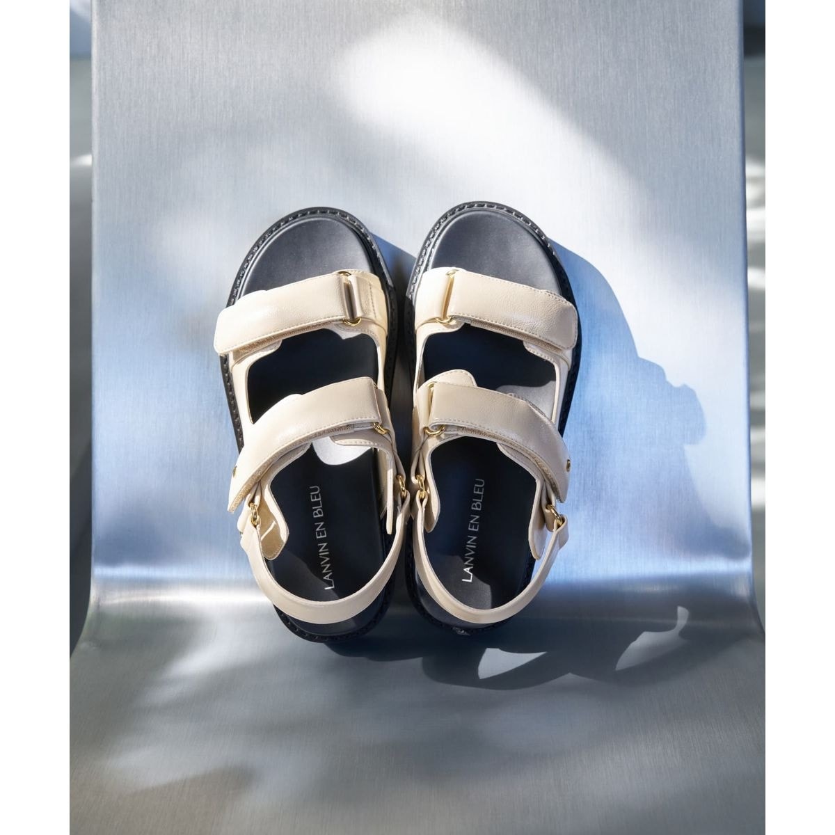 パデットフラットサンダル | ランバン オン ブルー(LANVIN en Bleu