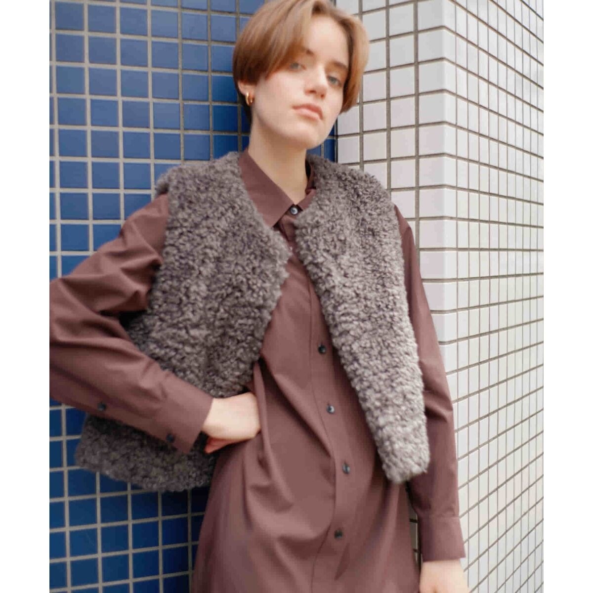 ランバン オン ブルー(LANVIN en Bleu) レディース アウター