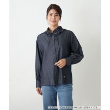 デニムシャツブラウス【25年10月カタログ】