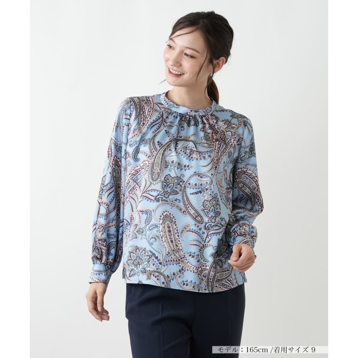 [�}���C]�y�C�Y���[�n�C�l�b�N�u���E�X�yROCHAS Premiere�z/�����A���iLeilian�j �X�J�C�u���[