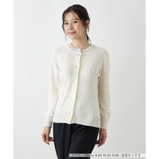 刺繍クルーネックカーディガン【CORSINI & PROTI】