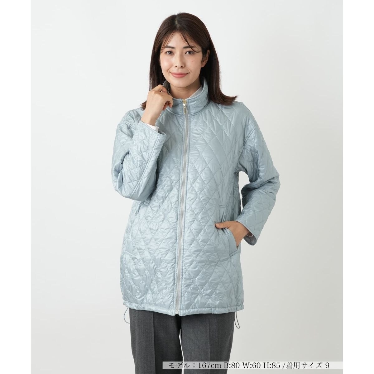 はっ水加工素材】2WAYフーデッドジャケット | レリアン(Leilian