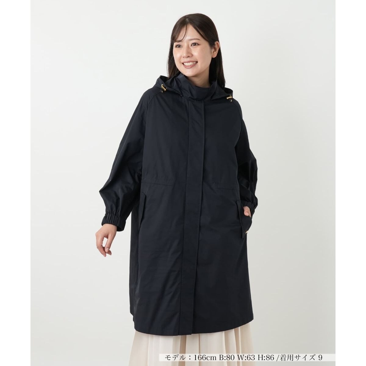 レディース レリアン leilian 近年モデル ツイード ハーフコート 比翼