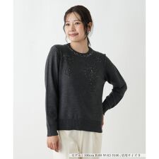 刺繍クルーネックニット【CORSINI & PROTI】