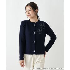 ラメ刺繍カーディガン【CORSINI & PROTI】