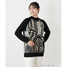 切替ハイネックニット【ROCHAS Premiere】