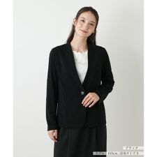 ノーカラージャケット【Leilian WHITE LABEL】