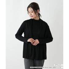 ノーボタンカーディガン