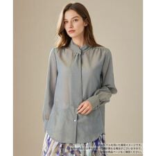 ボウタイブラウス