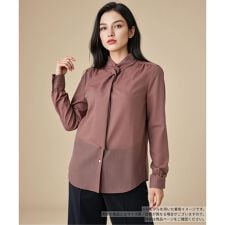 ボウタイブラウス