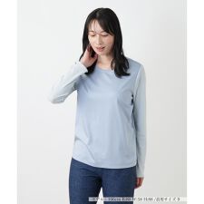 袖切替クルーネックカットソー