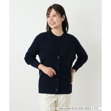 Vネックカーディガン