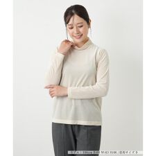 ハイネックカットソー【Leilian WHITE LABEL】
