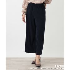 クロップドワイドパンツ【Leilian WHITE LABEL】