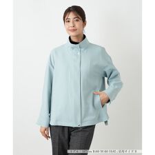 比翼スタンドカラージャケット