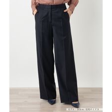センタープレスワイドパンツ