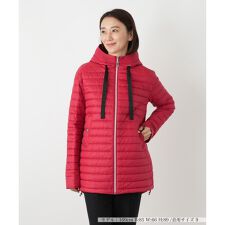 中わたキルティングフーデッドコート