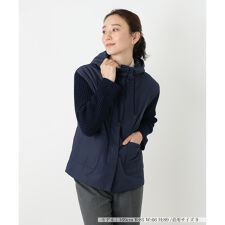 異素材切替フーデッドジャケット【LE TRICOT PERUGIA】