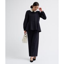 洗えるストレッチパンツスーツ【2025AW_フォーマル】