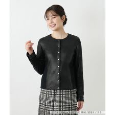 ストレッチノーカラージャケット【25年9月カタログ】