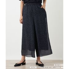 レリアン(Leilian)のドットフレアパンツ