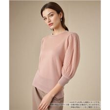 ボリュームスリーブニット