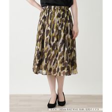 プリントフレアスカート