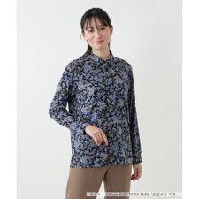 ペイズリー柄ブラウス【Leilian WHITE LABEL】