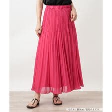ロングプリーツスカート