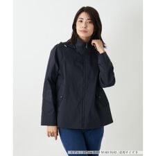 【はっ水加工素材】2WAYフーデッドジャケット