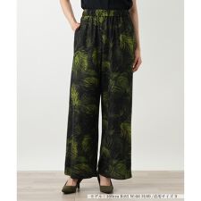 プリントワイドパンツ【Leilian WHITE LABEL】