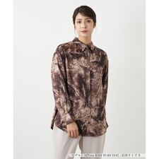 プリントシャツブラウス