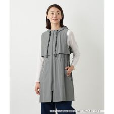 フーディーロングベスト【MUSE BY ROCHAS Premiere】