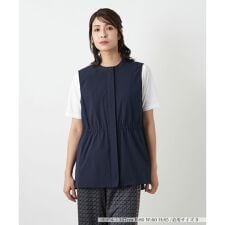 アシンメトリーバックスリットベスト【Leilian WHITE LABEL】
