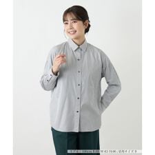 ストライプシャツブラウス【25年9月カタログ】