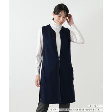 ロングベスト【Leilian WHITE LABEL】