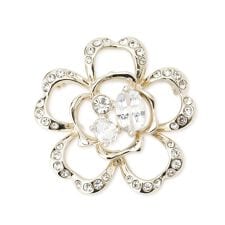 レリアン(Leilian)のフラワーモチーフブローチ