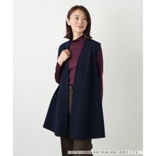 ノーボタンベスト