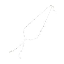 ラリエット風ロングネックレス