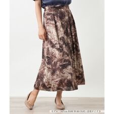 プリントフレアスカート