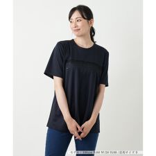 刺繍フレアカットソー【Leilian WHITE LABEL】